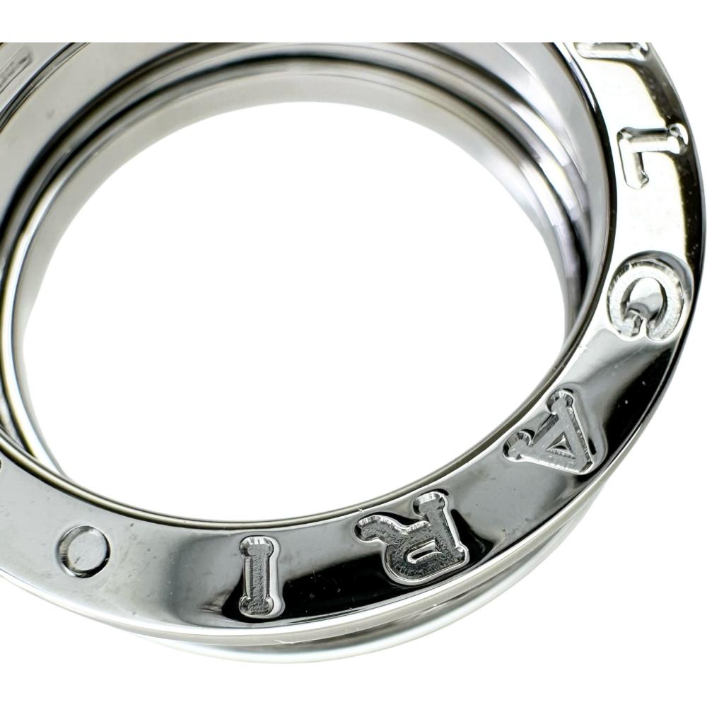 12号【BVLGARI/ブルガリ】 リング・指輪 B-ZERO1 2バンド K18WG 