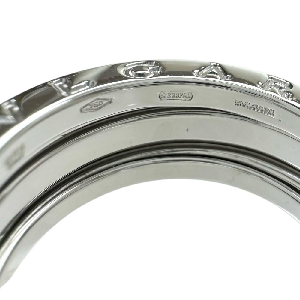 12号【BVLGARI/ブルガリ】 リング・指輪 B-ZERO1 2バンド K18WG 