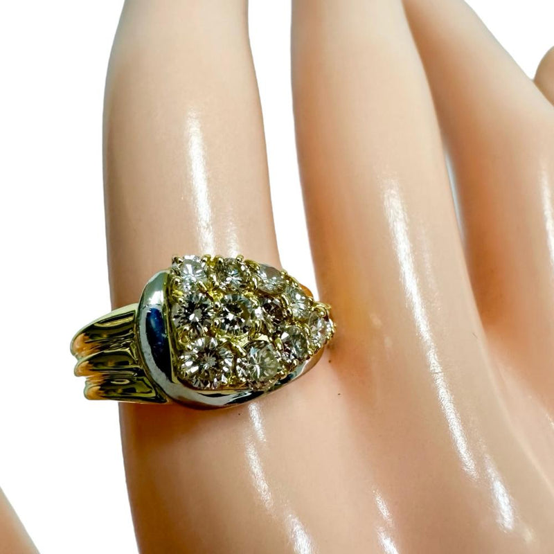 10.5号 ダイヤモンド 計0.60ct リング・指輪 K18ゴールド 18金/Pt850プラチナ 5.7g レディース
【中古】【真子質店】【NN】




【KMoT】