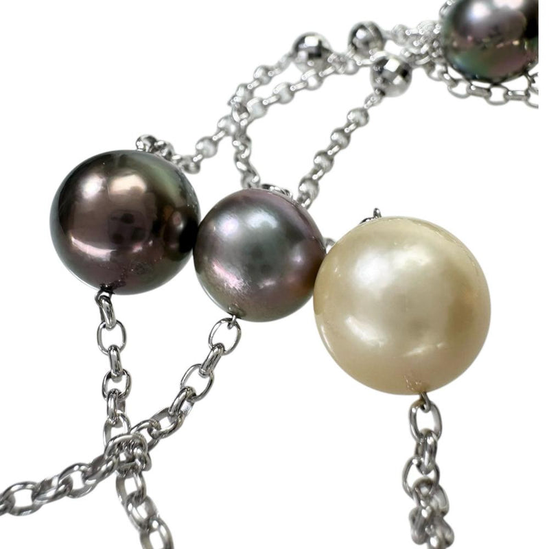 ステーション ロング 南洋パール/真珠 8.5～11.0mm ネックレス K18WGホワイトゴールド 18金 23.6g 90cm レディース
【中古】【真子質店】【NN】




【IIMiMi】