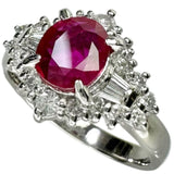 9号 ビルマ産ルビー 0.955ct ダイヤモンド 0.45ct リング・指輪 Pt900プラチナ 4.9g レディース
【中古】【真子質店】【NN】




【ITIx】