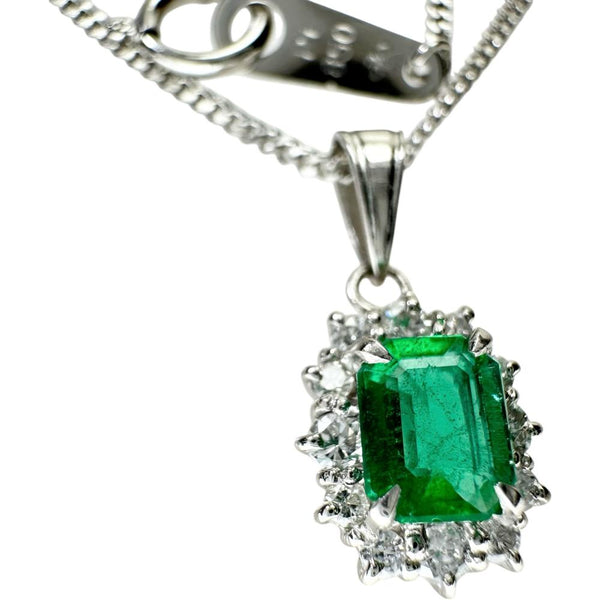 エメラルド 0.37ct ダイヤモンド 0.30ct ネックレス Pt850プラチナ 4.4g 40cm レディース
【中古】【真子質店】【NN】




【MaMax】