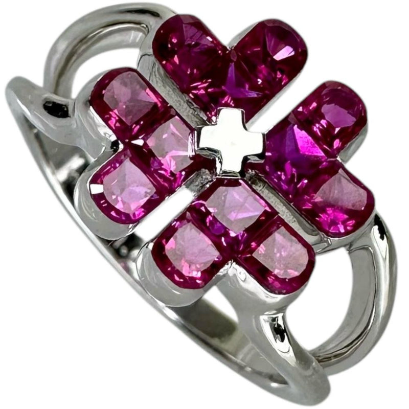 9号 クローバーモチーフ ルビー 1.00ct リング・指輪 K18WGホワイトゴールド 18金 4.0g レディース
【中古】【真子質店】【NN】




【MoTMi】