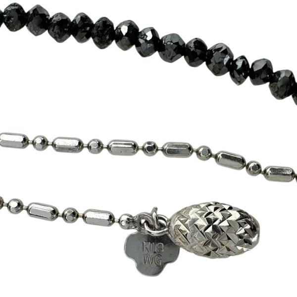 ブラックダイヤモンド 21.28ct ネックレス K18WGホワイトゴールド 18金 8.0g 最長約74cm レディース
【中古】【真子質店】【NN】




【MoMaS】