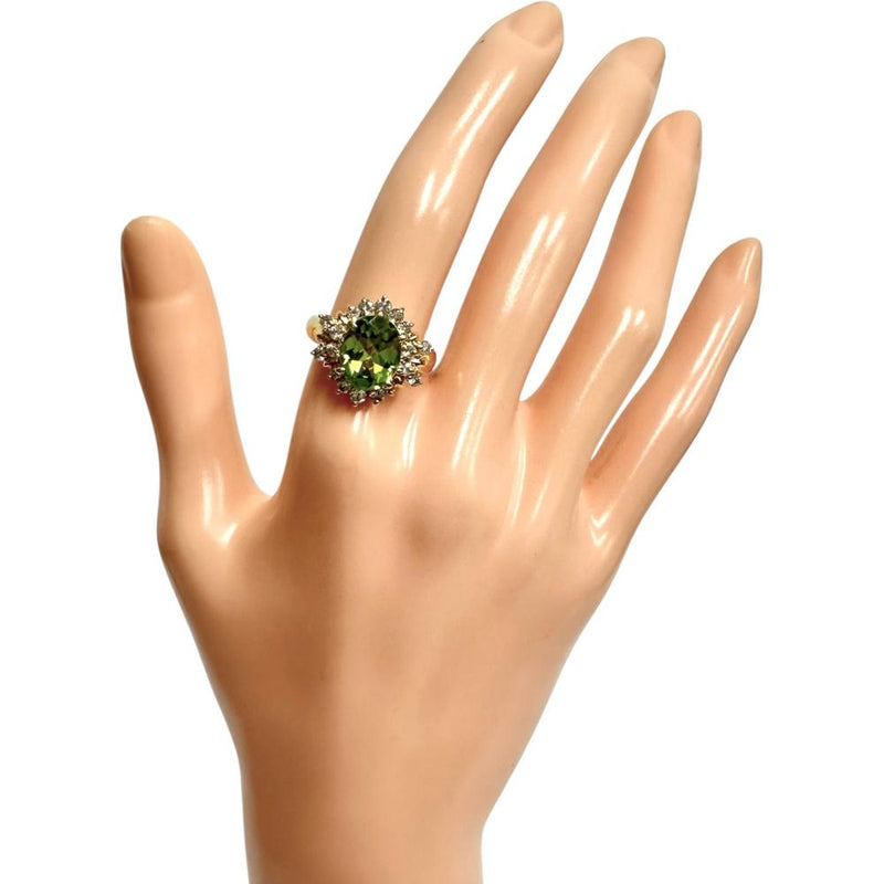 11.5号 ペリドット ダイヤモンド 計0.56ct リング・指輪 K18ゴールド 18金 5.1g レディース
【中古】【真子質店】【NN】




【KxD】