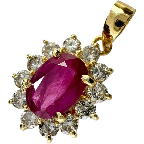 ルビー 0.40ct ダイヤモンド ペンダントトップ K18ゴールド 18金 1.2g レディース
【中古】【真子質店】【NN】




【TIK】