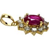 ルビー 0.40ct ダイヤモンド ペンダントトップ K18ゴールド 18金 1.2g レディース
【中古】【真子質店】【NN】




【TIK】
