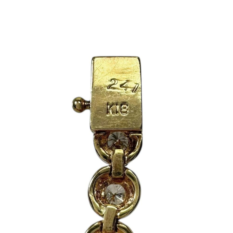 テニスデザイン ダイヤモンド 2.41ct ブレスレット K18ゴールド 18金 14.3g 17.5cm レディース
【中古】【真子質店】【NN】




【TxMoK】