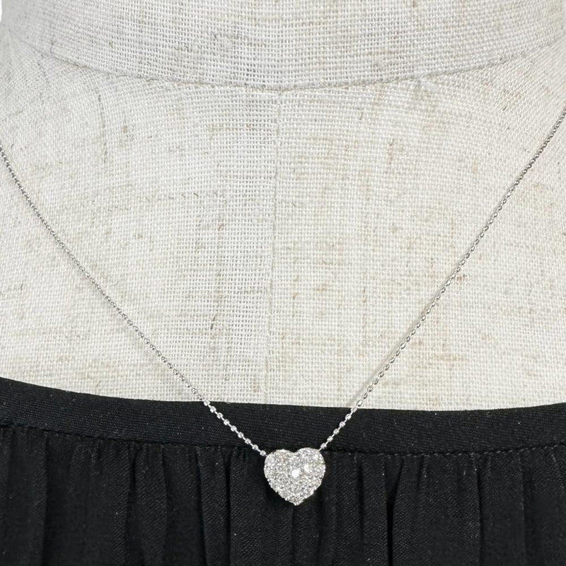 ハート ダイヤモンド 0.30ct ネックレス K18WGホワイトゴールド 18金 2.3g 40cm レディース
【中古】【真子質店】【NN】




【MaMax】