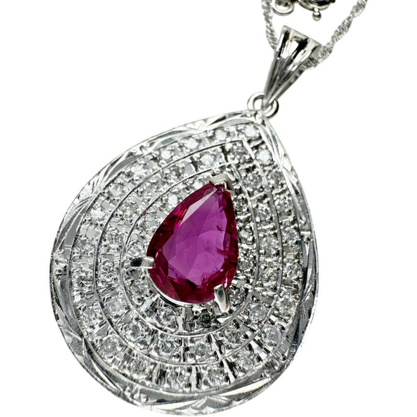 ルビー 0.99ct ダイヤモンド 0.509ct ネックレス Pt900プラチナ/Pt850プラチナ 11.0g 40cm レディース
【中古】【真子質店】【NN】




【MiMoMi】