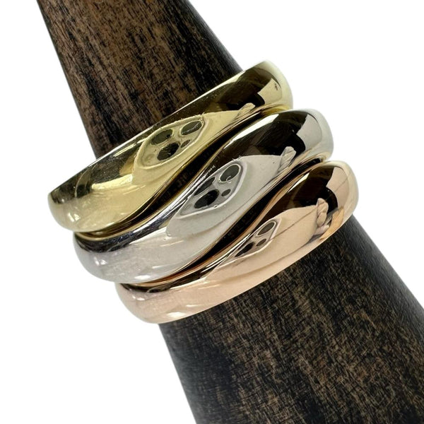 11号【CARTIER/カルティエ】 リング・指輪 ラブミー 3カラー K18YGイエローゴールド 18金/K18WGホワイトゴールド 18金/K18PGピンクゴールド 15.7g 51 レディース
【中古】【真子質店】【GD】




【TxYMi】