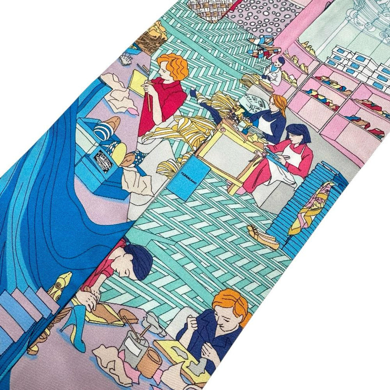 【Salvatore Ferragamo/サルヴァトーレフェラガモ】 リボンスカーフ ツイリー スカーフ シルク100％ マルチカラー レディース【中古】【真子質店】【GD】




【IIx】