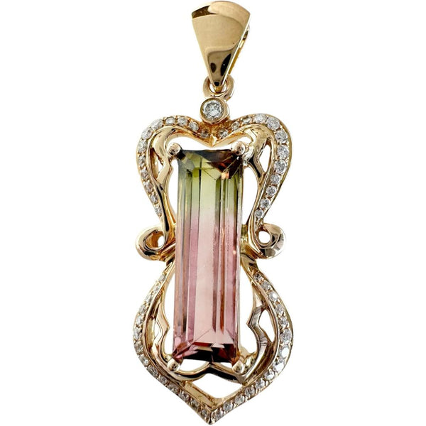 バイカラートルマリン 1.80ct ダイヤモンド 0.152ct ペンダントトップ K18ゴールド 18金 2.6g レディース
【中古】【真子質店】【NN】




【MaMiMo】