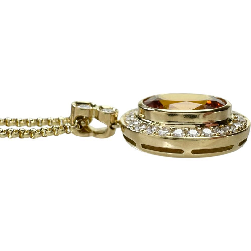 【K18】サファイア0.19ct ゴールド ネックレス トップ 約1.24g サファイア ネックレス 18金 K18 レディース ダイヤモンド