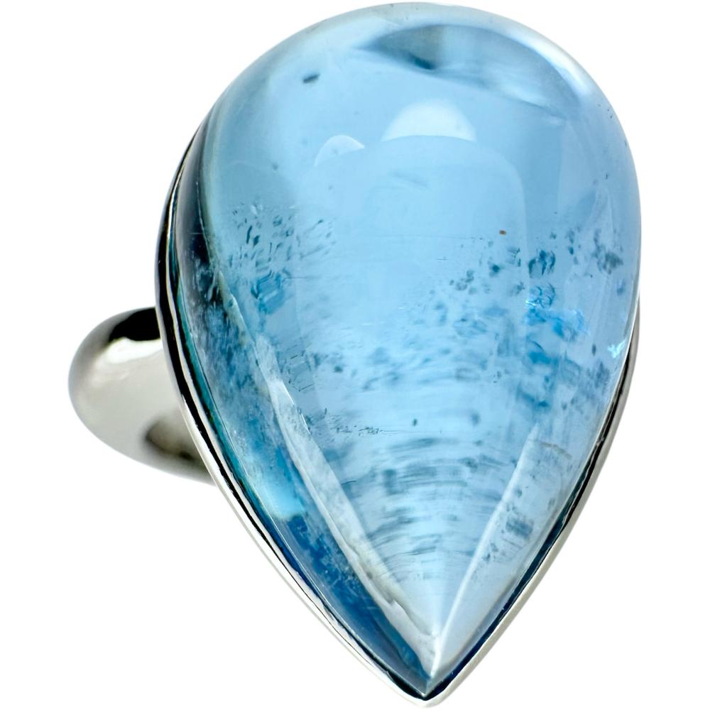 11号 アクアマリン 11.08ct リング・指輪 Pt900プラチナ 11.8g