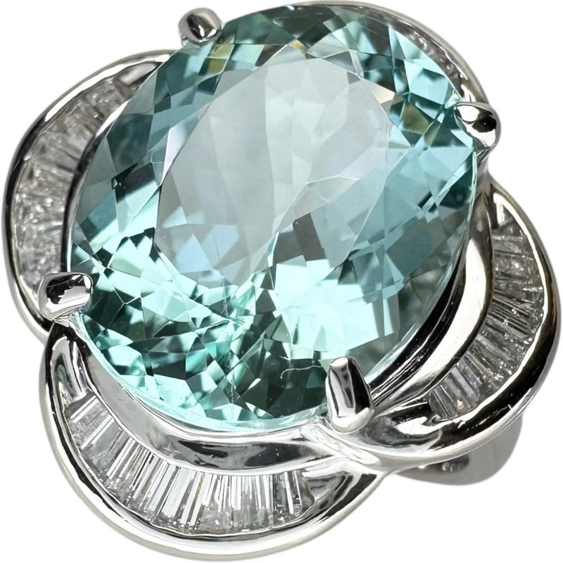 12号 アクアマリン 6.062ct ダイヤモンド 計0.46ct リング・指輪 Pt900プラチナ 11.1g レディース
【中古】【真子質店】【NN】




【ITIx】