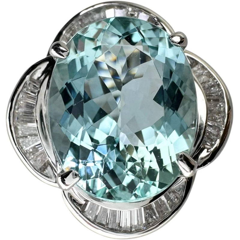 12号 アクアマリン 6.062ct ダイヤモンド 計0.46ct リング・指輪 Pt900プラチナ 11.1g レディース
【中古】【真子質店】【NN】




【ITIx】