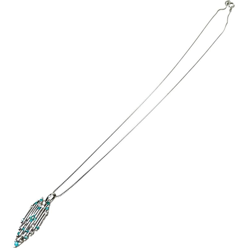 ブラジル産パライバトルマリン 0.61ct ダイヤモンド 0.33ct ネックレス K18WGホワイトゴールド 18金 9.1g 50cm レディース
【中古】【真子質店】【NN】




【IMoDx】