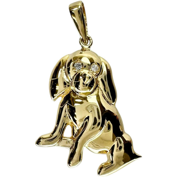 犬モチーフ 2Pダイヤ ダイヤモンド ペンダントトップ K18ゴールド 18金 2.6g レディース
【中古】【真子質店】【NN】




【MaIS】