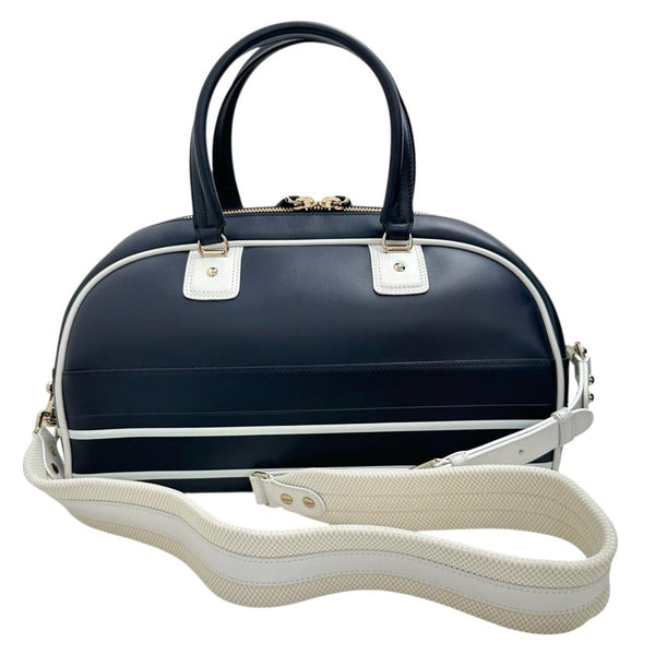 【Christian Dior/クリスチャンディオール】 ヴァイブ ボーリングバッグ 2WAY ハンドバッグ レザー ダークネイビー/ホワイト  レディース【中古】【真子質店】【BL】




【IYMaS】