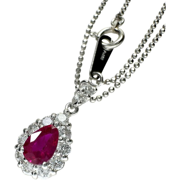 ルビー 0.58ct ダイヤモンド 0.36ct ネックレス Pt850プラチナ 3.9g 44cm レディース
【中古】【真子質店】【NN】




【DIMi】