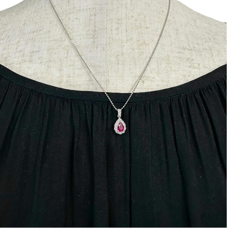 ルビー 0.58ct ダイヤモンド 0.36ct ネックレス Pt850プラチナ 3.9g 44cm レディース
【中古】【真子質店】【NN】




【DIMi】