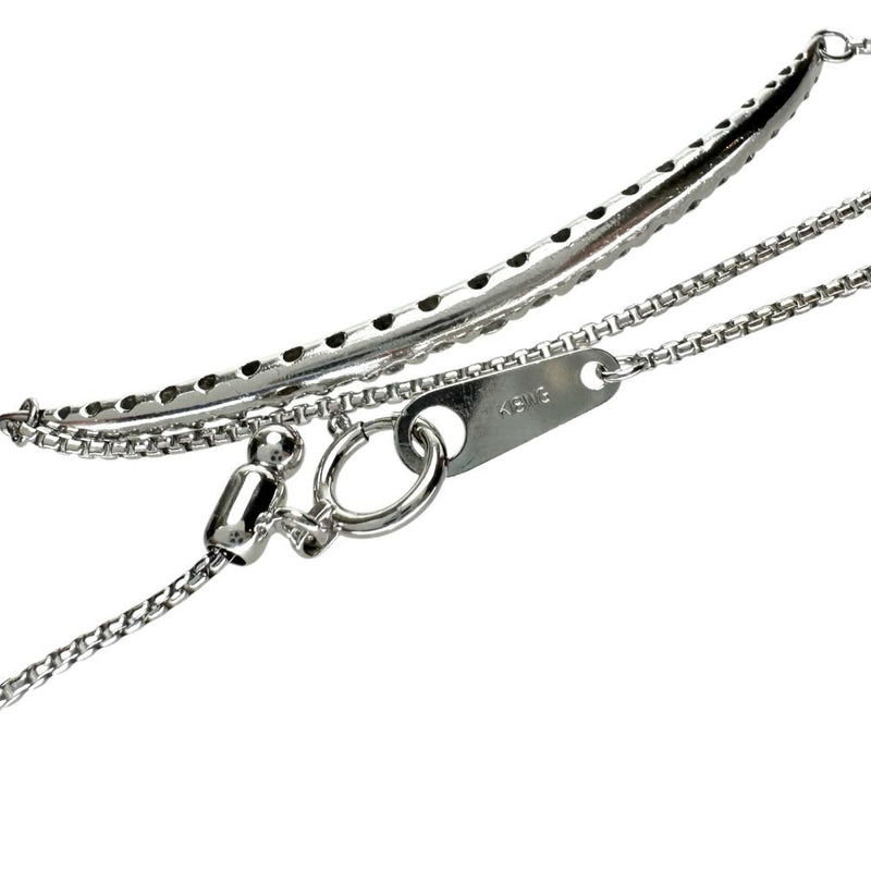 ダイヤモンド 計0.45ct ネックレス K18WGホワイトゴールド 18金 5.1g 40cm レディース
【中古】【真子質店】【NN】




【KMaK】