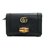 【GUCCI/グッチ】 658633 ダイアナ バンブー コンパクトウォレット    三つ折り財布 レザー ブラック レディース【中古】【真子質店】【BL】




【Maxx】