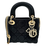 【Christian Dior/クリスチャンディオール】 レディディオール ミニ 2WAY ハンドバッグ ベロア/ベルベット/ラインストーン ブラック レディース【中古】【真子質店】【BL】




【MaYxx】