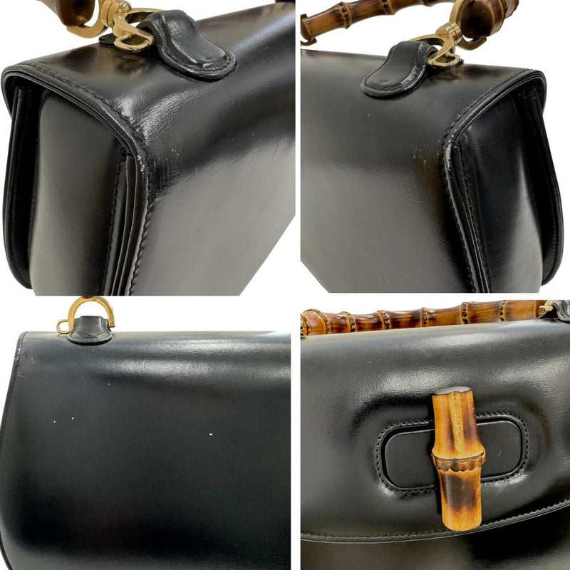 【GUCCI/グッチ】 トップハンドルバッグ オールド  ハンドバッグ レザー/バンブー  ブラック レディース【中古】【真子質店】【BL】




【KKx】