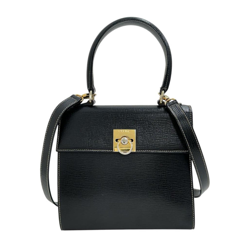 【CELINE/セリーヌ】 トップハンドバッグ 2WAY ハンドバッグ レザー ブラック レディース【中古】【真子質店】【BL】




【Dxx】