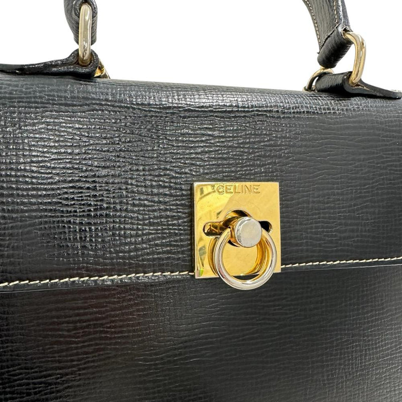 【CELINE/セリーヌ】 トップハンドバッグ 2WAY ハンドバッグ レザー ブラック レディース【中古】【真子質店】【BL】




【Dxx】