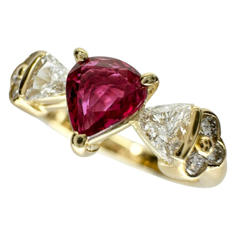 10号 ルビー 0.46ct ダイヤモンド 0.31ct リング・指輪 K18ゴールド 18金 3.8g レディース
【中古】【真子質店】【NN】




【YIY】