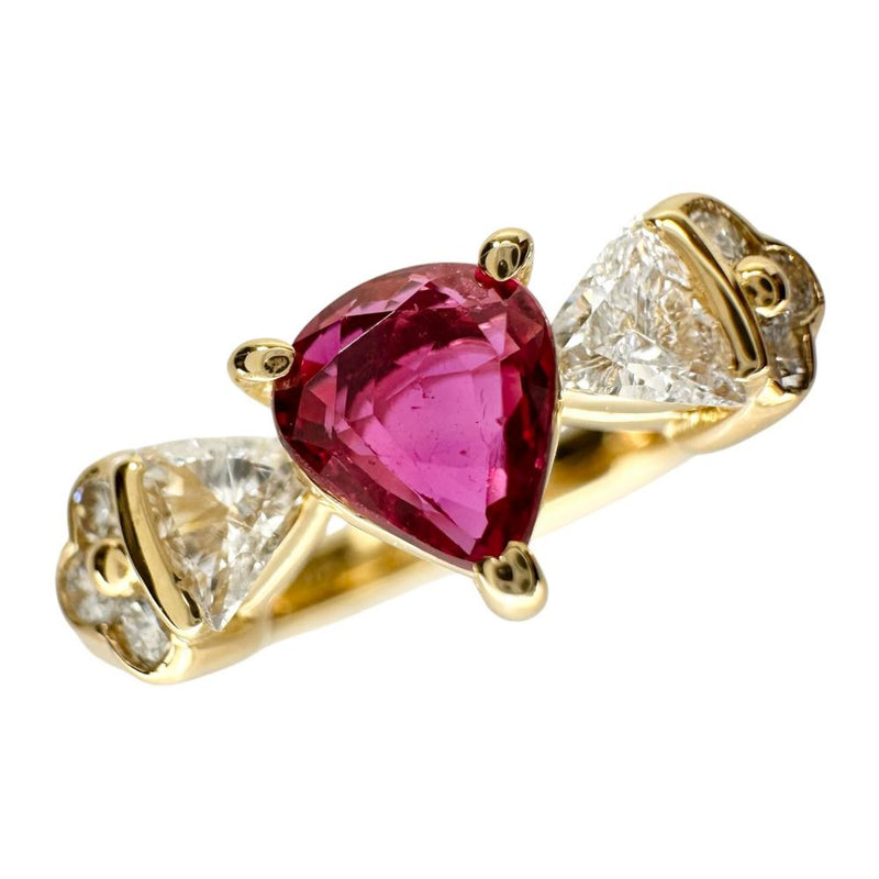 10号 ルビー 0.46ct ダイヤモンド 0.31ct リング・指輪 K18ゴールド 18金 3.8g レディース
【中古】【真子質店】【NN】




【YIY】