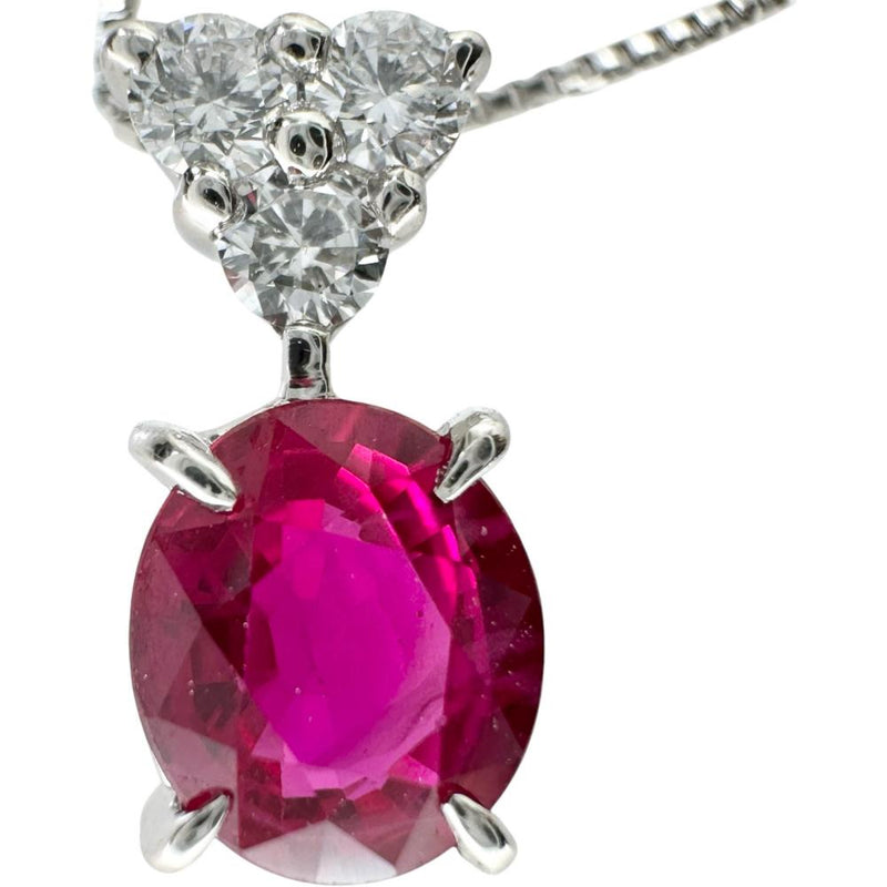 ルビー 0.747ct ダイヤモンド 0.12ct ネックレス Pt900プラチナ/Pt850プラチナ 2.6g 45cm レディース
【中古】【真子質店】【NN】




【YMaMi】