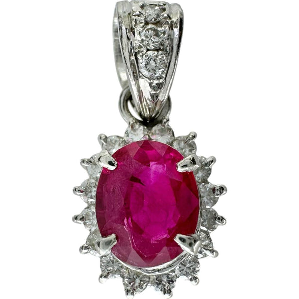 ルビー 0.80ct ダイヤモンド 0.21ct ペンダントトップ Pt900プラチナ 2.0g レディース
【中古】【真子質店】【NN】




【MaSY】