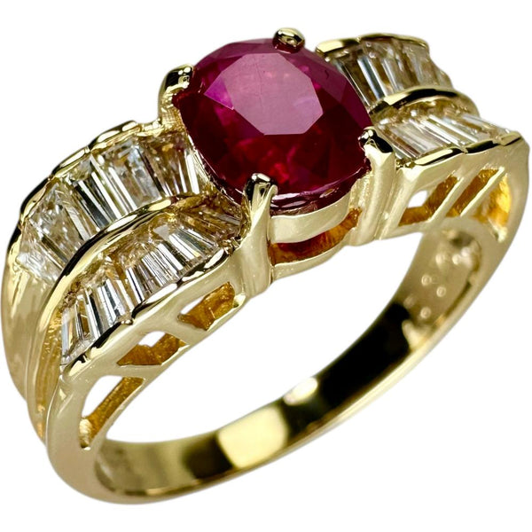 12号 ルビー 1.06ct ダイヤモンド 0.75ct リング・指輪 K18ゴールド 18金 4.2g レディース
【中古】【真子質店】【NN】




【SSx】