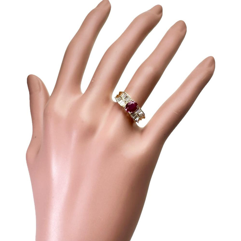 12号 ルビー 1.06ct ダイヤモンド 0.75ct リング・指輪 K18ゴールド 18金 4.2g レディース
【中古】【真子質店】【NN】




【SSx】