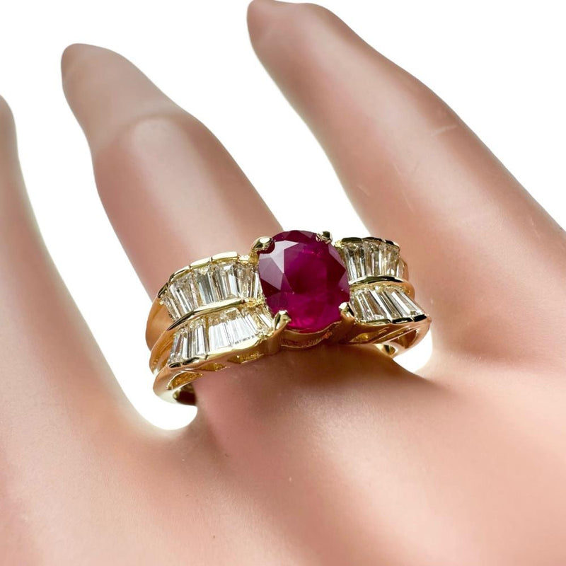 12号 ルビー 1.06ct ダイヤモンド 0.75ct リング・指輪 K18ゴールド 18金 4.2g レディース
【中古】【真子質店】【NN】




【SSx】