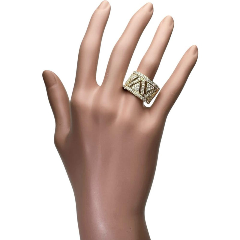 19号 メンズOK ダイヤモンド 2.00ct リング・指輪 K18ゴールド 18金 10.3g レディース 【中古】【真子質店】【NN】 【ISMix】