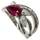 12.5号 ルビー 0.89ct ダイヤモンド 計0.43ct リング・指輪 Pt900プラチナ 7.2g レディース
【中古】【真子質店】【NN】




【YYx】