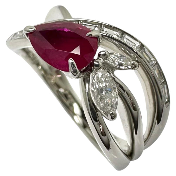 12.5号 ルビー 0.89ct ダイヤモンド 計0.43ct リング・指輪 Pt900プラチナ 7.2g レディース
【中古】【真子質店】【NN】




【YYx】