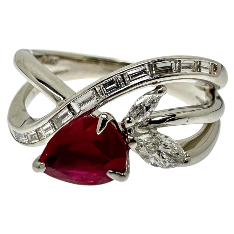 12.5号 ルビー 0.89ct ダイヤモンド 計0.43ct リング・指輪 Pt900プラチナ 7.2g レディース
【中古】【真子質店】【NN】




【YYx】