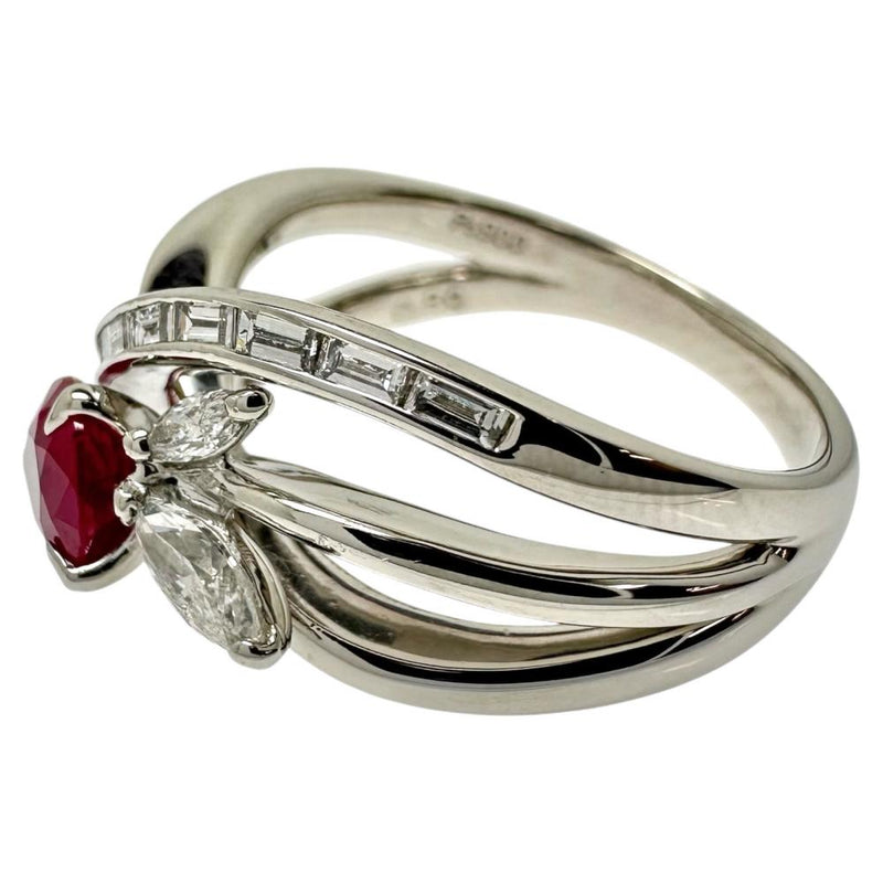 12.5号 ルビー 0.89ct ダイヤモンド 計0.43ct リング・指輪 Pt900プラチナ 7.2g レディース
【中古】【真子質店】【NN】




【YYx】