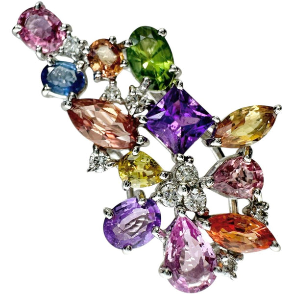 マルチカラーサファイア 4.36ct ダイヤモンド 0.20ct ペンダントトップ K18WGホワイトゴールド 18金 4.3g レディース
【中古】【真子質店】【NN】




【MiID】