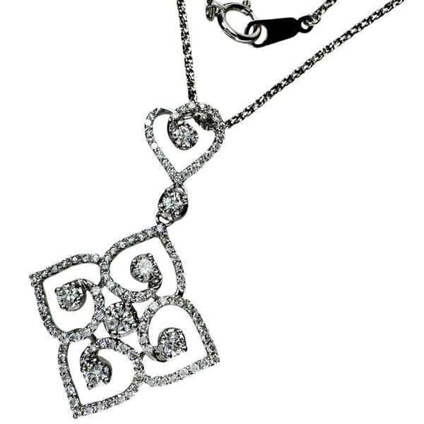 ダイヤモンド 計0.90ct ネックレス K18WGホワイトゴールド 18金 6.5g 45cm レディース
【中古】【真子質店】【NN】




【ITIx】