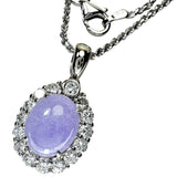 ラベンダーヒスイ 3.27ct ダイヤモンド 計0.75ct ネックレス K18WGホワイトゴールド 18金 7.7g 40cm レディース
【中古】【真子質店】【NN】




【IMaDT】