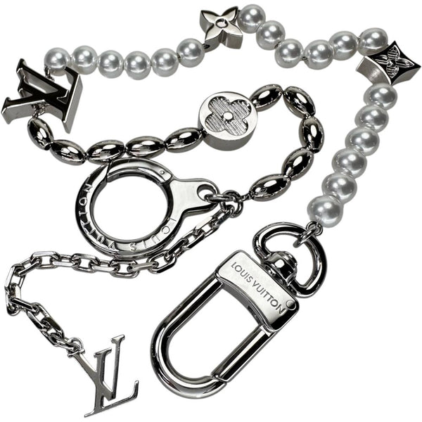 【現行品】LOUIS VUITTON バッグチャーム・チェーンベルト パール LOUIS VUITTON/ルイ・ヴィトン】 バッグチャーム チェーン ベルト