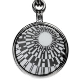 HERMES Quadridge Medaille Necklace, Metal, 18.2g, 45cm, White/Silver, Women's
 [Used] [Makoto Pawn Shop] [GD]




 [YMiT] 