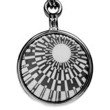 HERMES Quadridge Medaille Necklace, Metal, 18.2g, 45cm, White/Silver, Women's
 [Used] [Makoto Pawn Shop] [GD]




 [YMiT] 